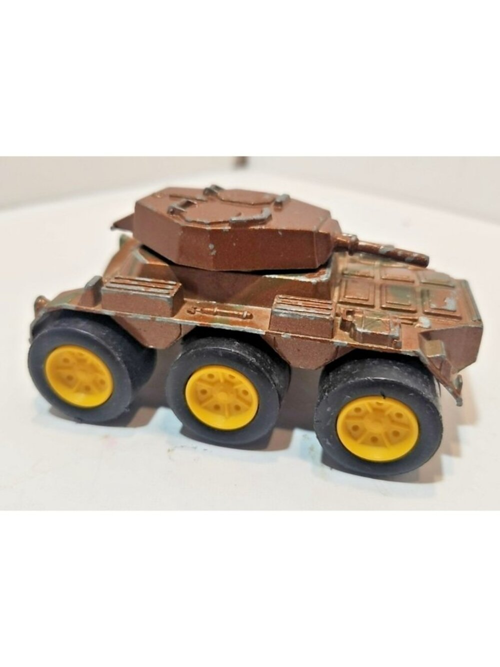 Vintage 1970's TootsieToy 5" Metal Mark 2 Armored Car Military British Army